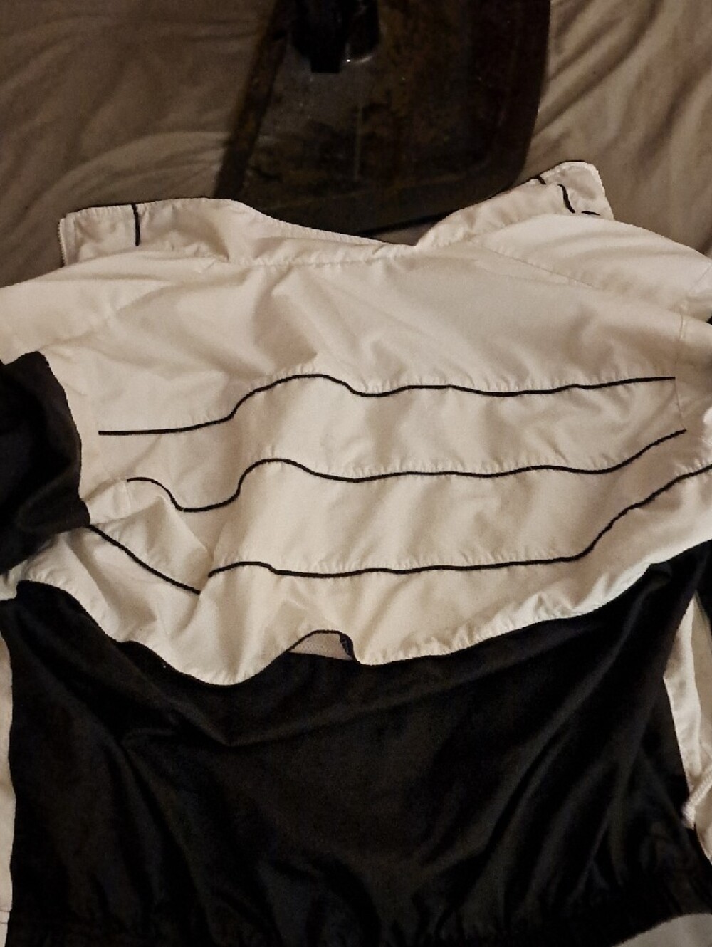 Nike Black and White Paneled Track Jacket - Picture 4 of 4